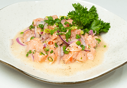 Ceviche de Salmão